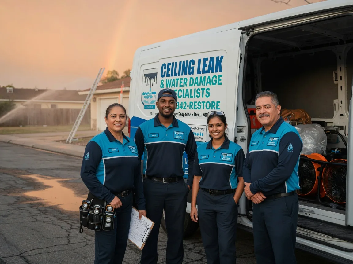 Ceiling Leak Cleanup company in Triumph, IL